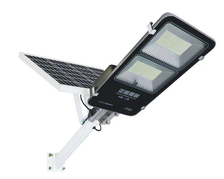 300W 400W IP65 Waterproof Aluminium Solar LED Street Light with Remote Control and Pole
